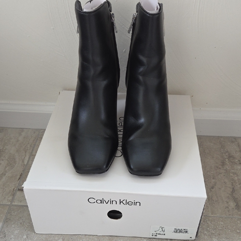 Calvin Klein Women's Black Ankle Boots